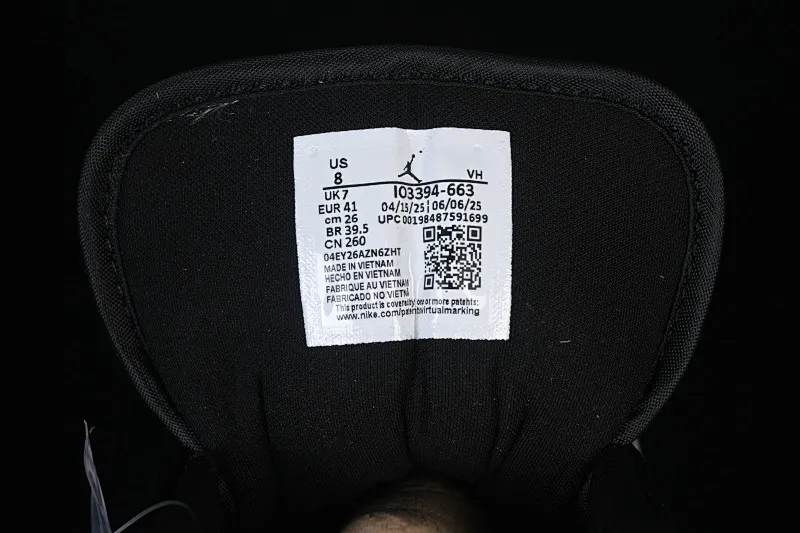 All categories Air Jordan Jordan series basketball shoes Air Jordan 1 Low Air Jordan 1 Low AJ1 Joe 1 black powder low-top cultural casual sneakers IO3394-663